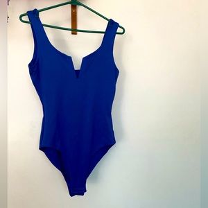 Royal blue bodysuit size small